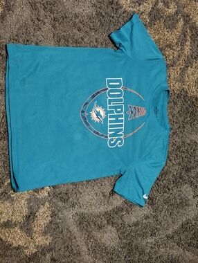 Mens Nike Teal Dri-FIT Graphic Tee Size M